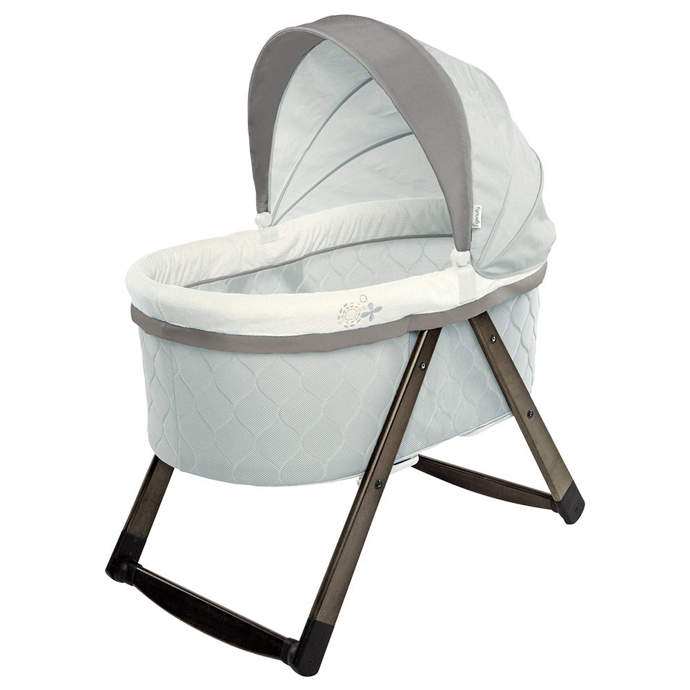 Ingenuity - Foldaway Rocking Wood Bassinet - Carrington