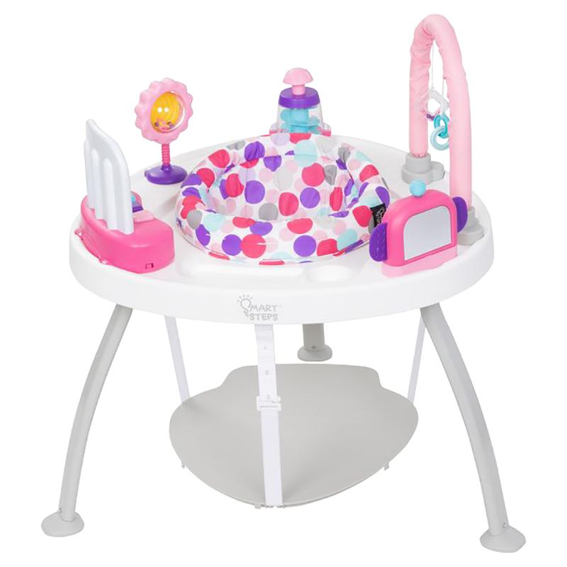 Babytrend - 3-in-1 Bounce N Play Activity Center - Princess Pink