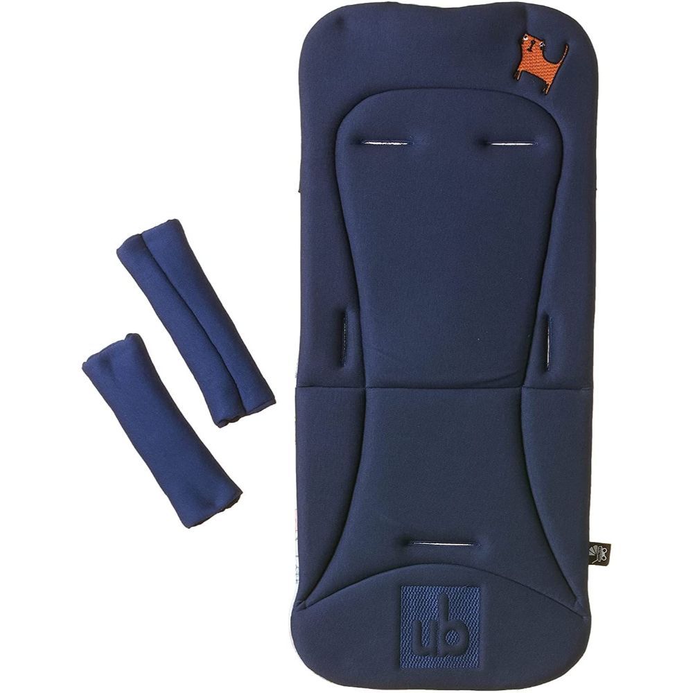 Ubeybi - Stroller Cushion Set - Navy Blue