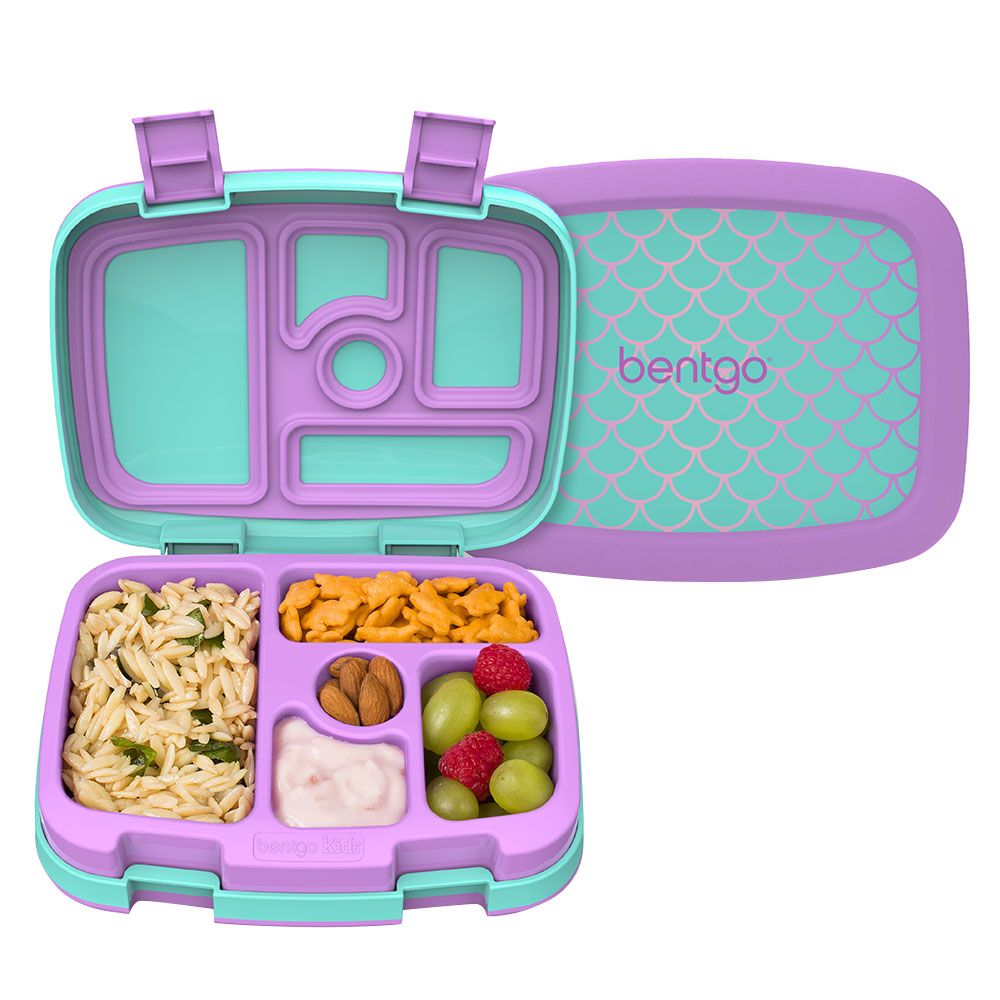 Bentgo - 5 Compartments Kids Prints Lunchbox - Mermaid