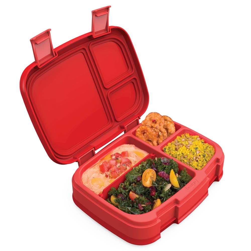 Bentgo - 4 Compartments Fresh Version 2 Lunchbox - Red