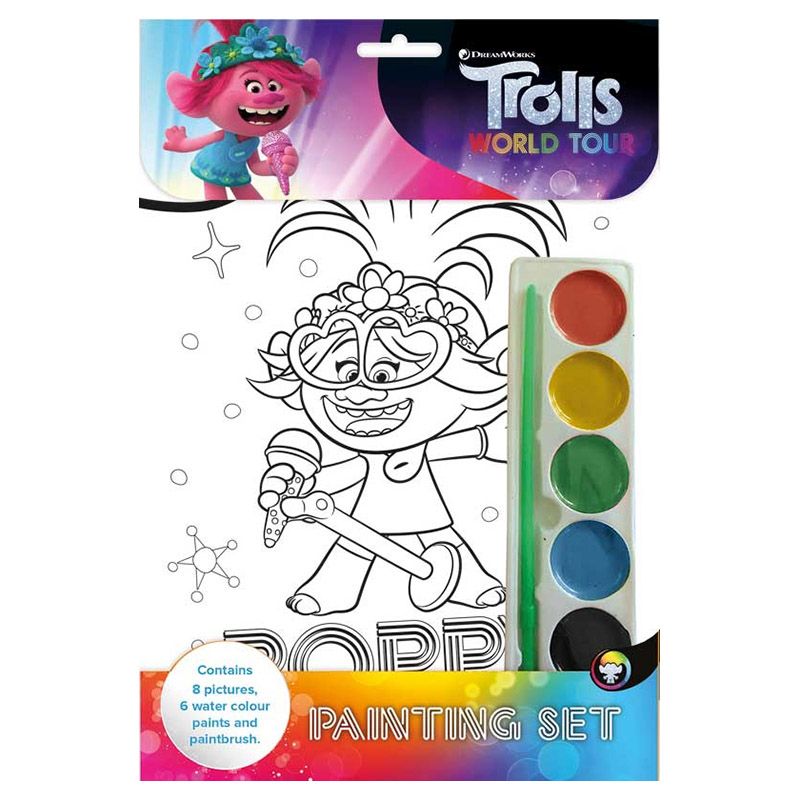 Trolls 2 Painting Set