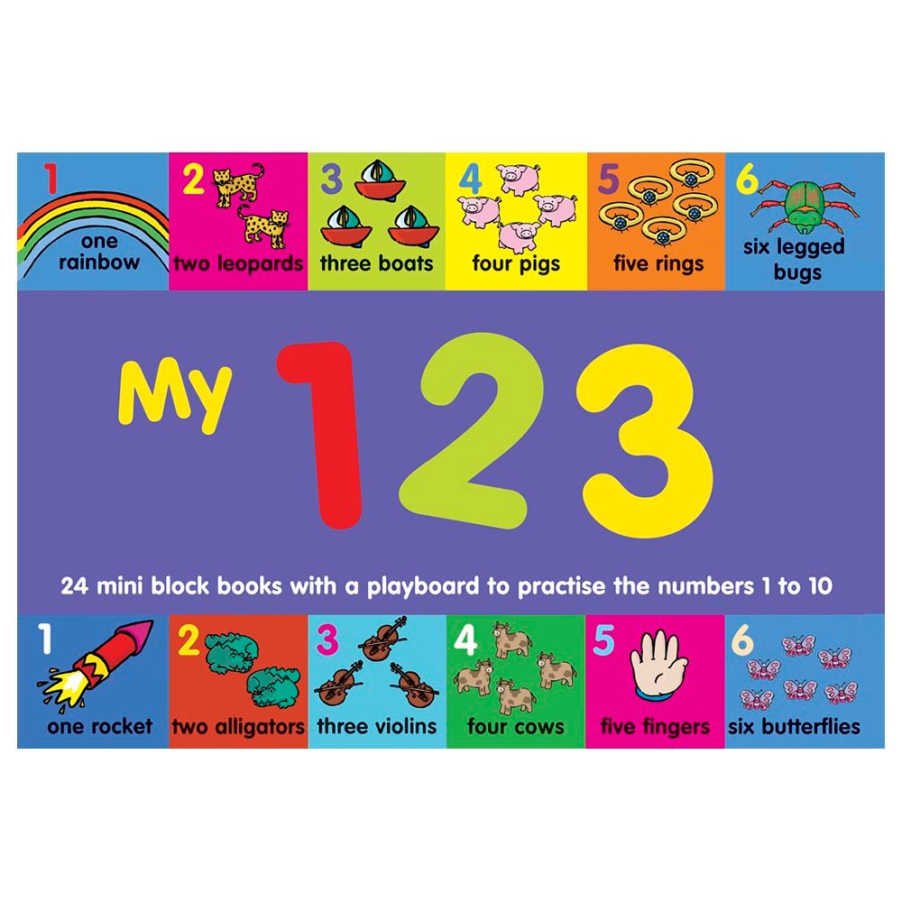 123 Mini Books - Set Of 24