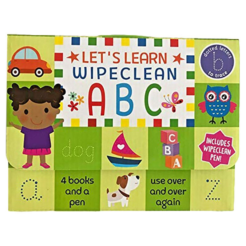 Wipe Clean: ABC - Pack of 4