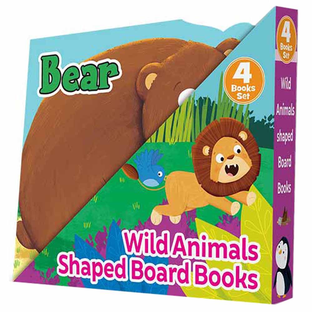 Wild Animals - Set Of 4 Board Books