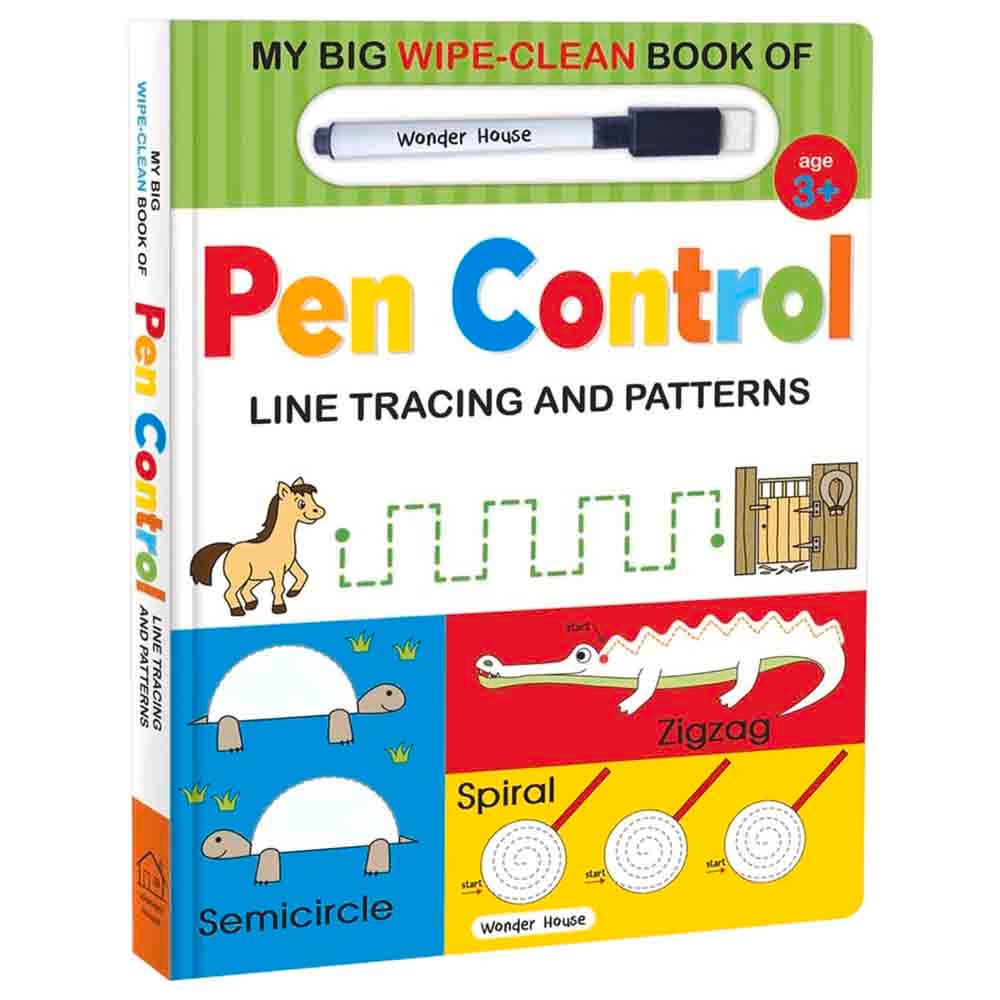 My Big Wipe & Clean Book Of Pen Control