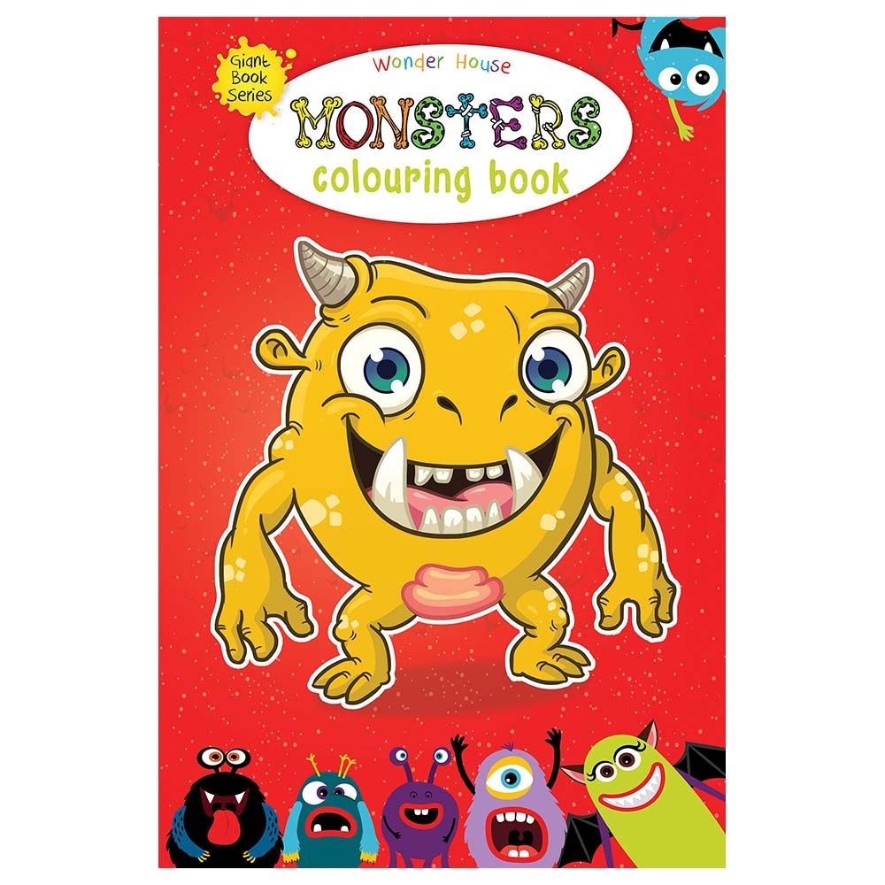 Monster Colouring Book Giant