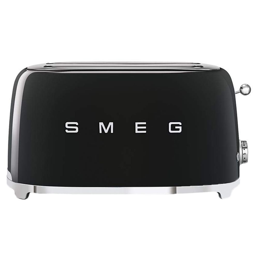 Smeg - 4 Slice Toaster 50's Retro Style - Black