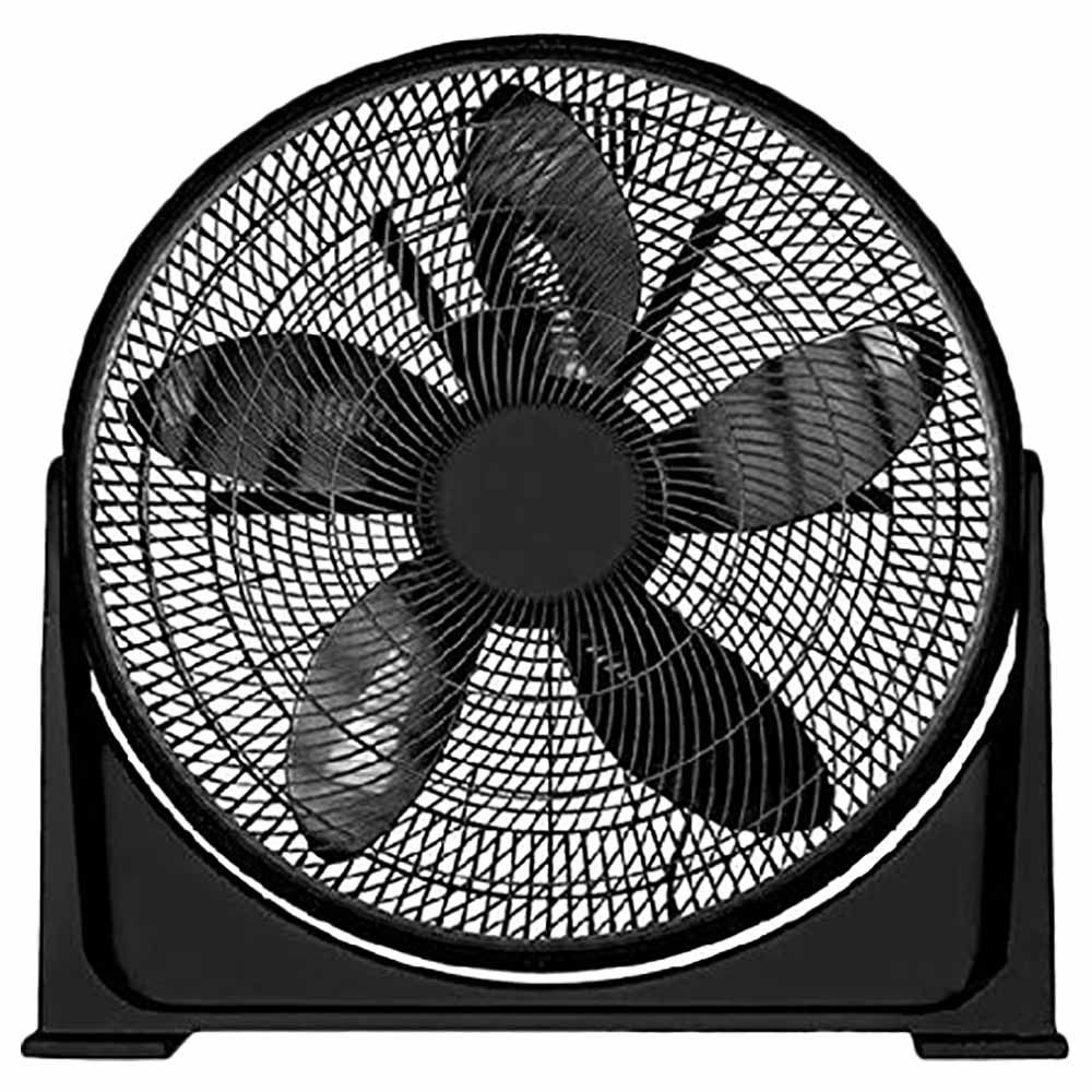 Black+Decker - 16 inch Box Fan - Black