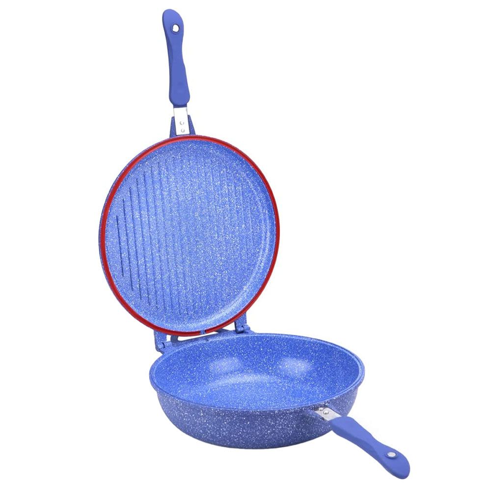 Balzano - 2-in-1 Saute/Fish Grill Pan 32cm - Blue