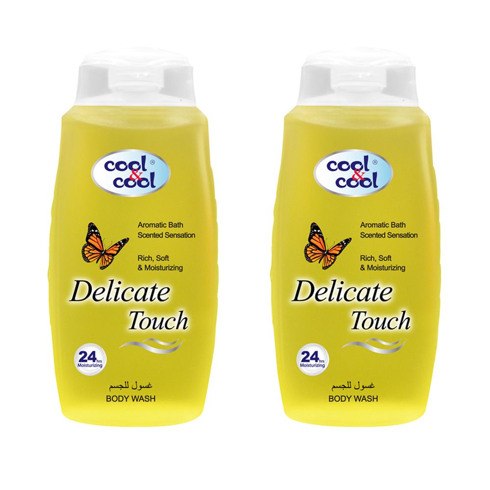 Cool & Cool - Delicate Touch Body Wash 500ml - Twin Pack