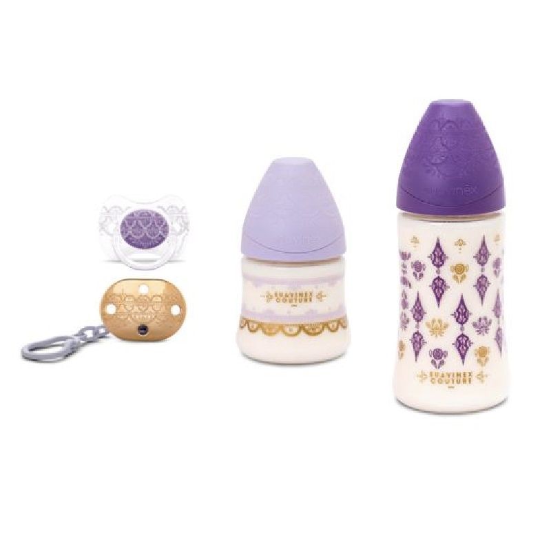 Suavinex - Haute Ethnic Gift Set - Purple