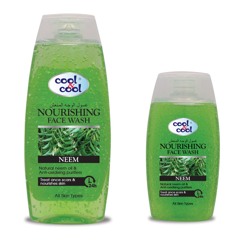 Cool & Cool - Nourishing Face Wash Neem - 200ml + 100ml Free