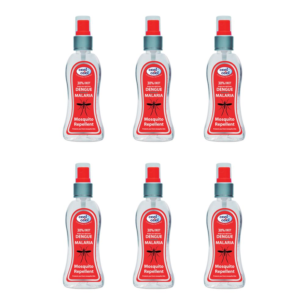 Cool & Cool - Mosquito Repellent Spray - Pack of 6