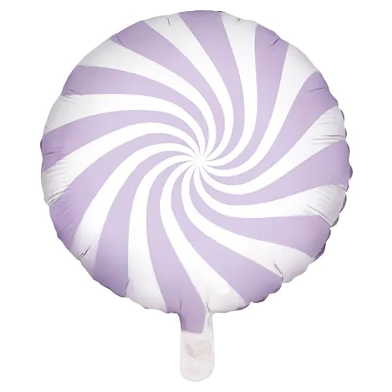 Party Deco - Foil Balloon Candy - Light Lilac