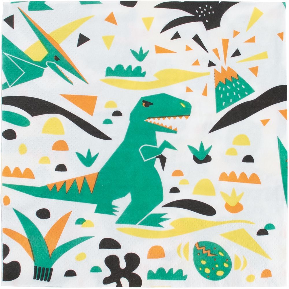 My Little Day - Paper Napkins - Dinosaur