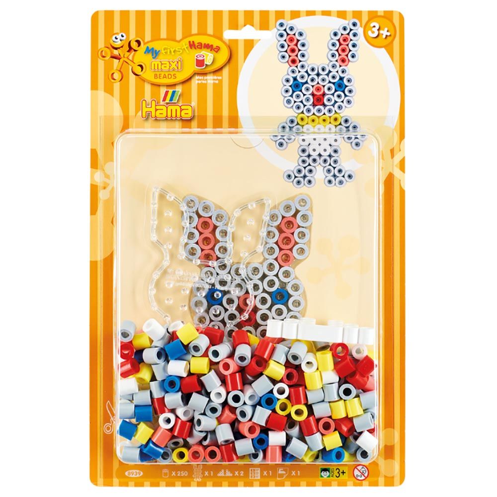 Hama - Maxi Beads 250pcs - Bunny