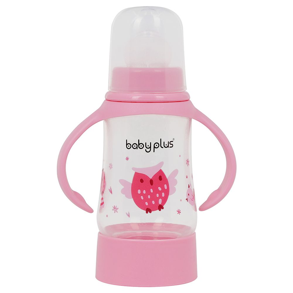 Baby Plus - 5 Oz Feeding Bottle - Pink