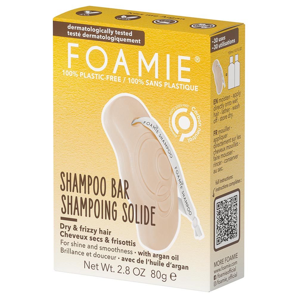 Foamie - Shampoo Bar - Kiss Me Argan