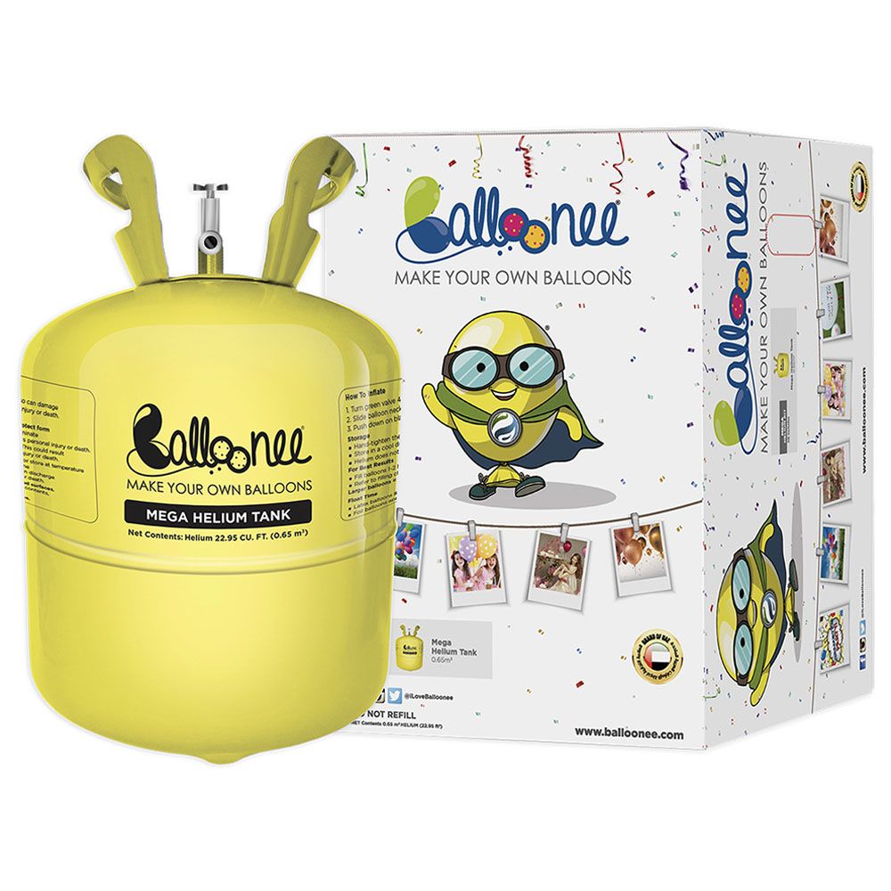 Balloonee - Mega Disposable Helium Party Kit