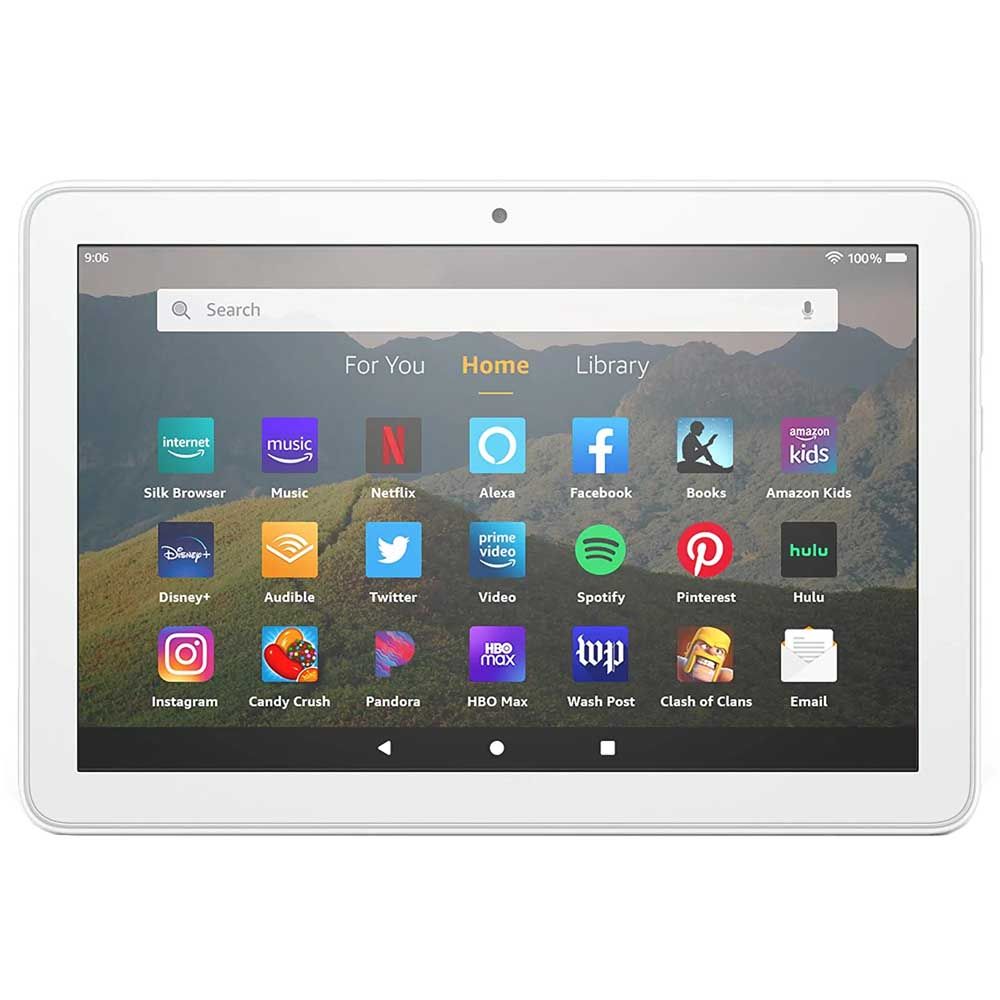 Amazon - Fire 8 Inches HD Tablet 64 GB - White