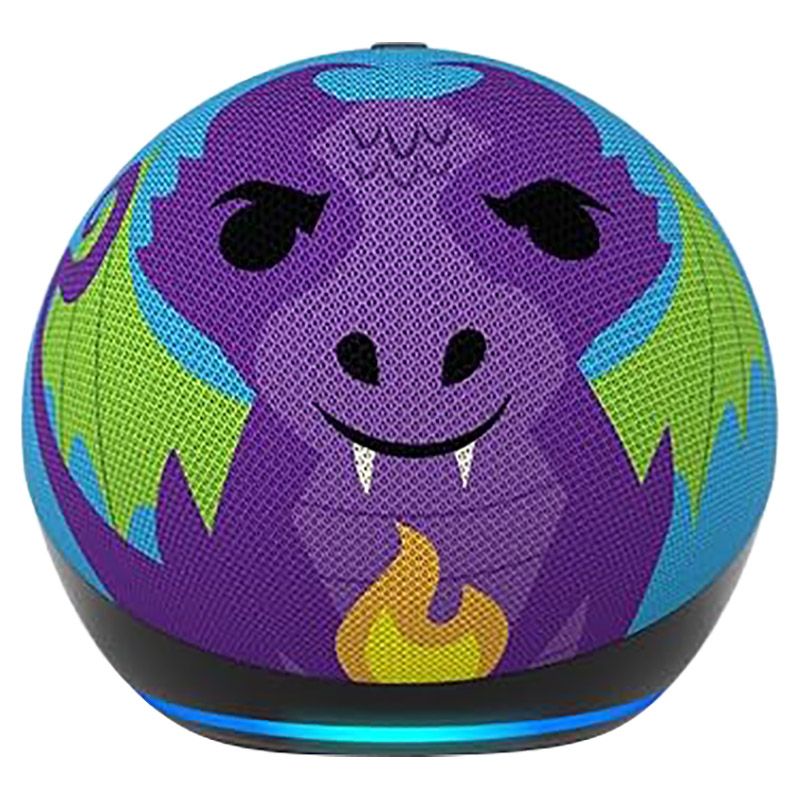 Amazon - Echo Dot Kids 5Th Generation Smart Speaker w/ Alexa - Dragon