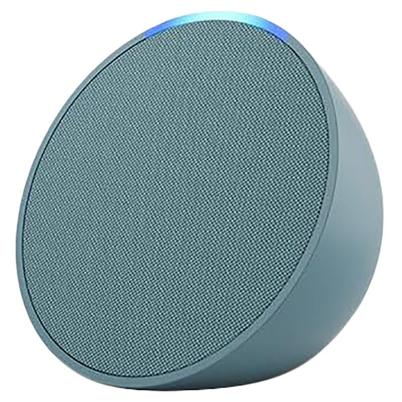 Amazon - Echo Pop Full Sound Smart Speaker w/ Alexa - Midnight Teal