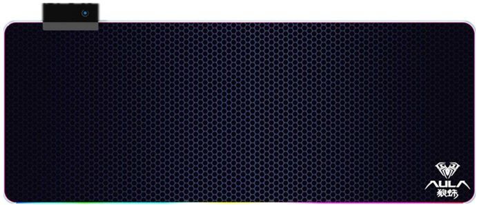 Aula - F-X5 RGB Gaming Mouse Pad W/ Extended Waterproof Keyboard