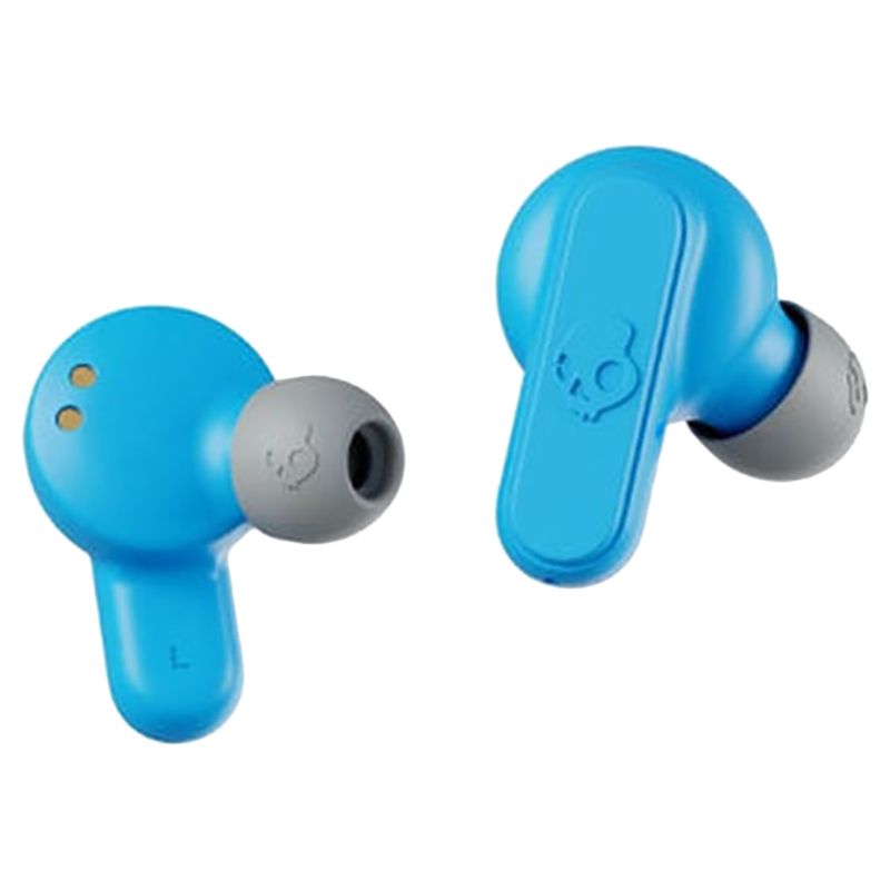 Skullcandy - Dime 2 True Wireless In Ear Earbuds - Light Grey/Blue