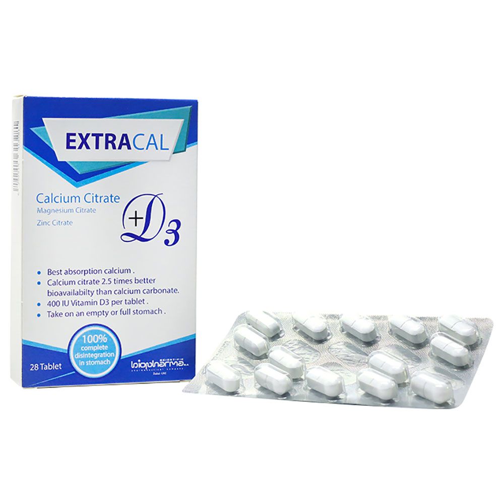 Biopharma - Extracal 28 Tablets