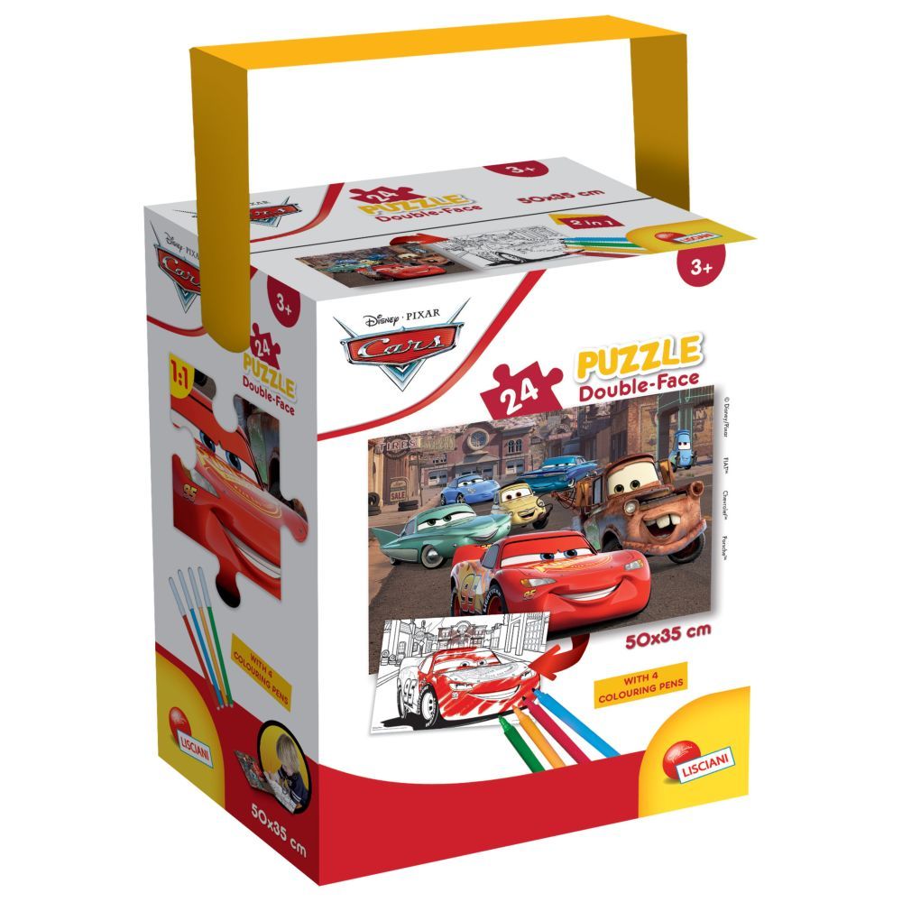 Disney - In A Tub Mini Cars Puzzle 24pcs