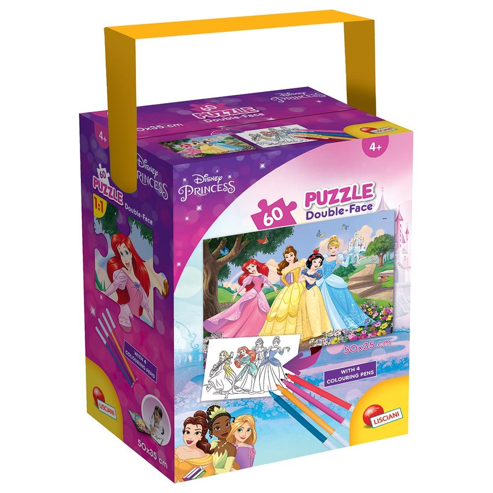 Lisciani - Disney Puzzle In A Tub Mini 60Pcs - Princess