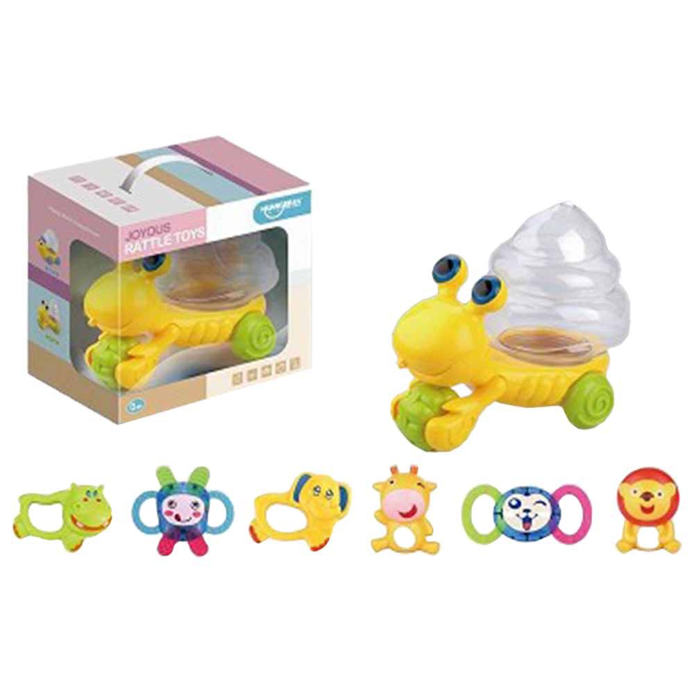 Jawda - Joydus Rattle Toys 6pcs - Yellow