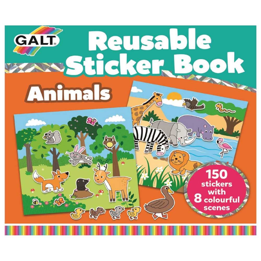 Reusable Sticker Book - Animals