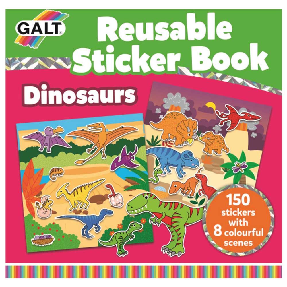 Reusable Sticker Book - Dinosaurs