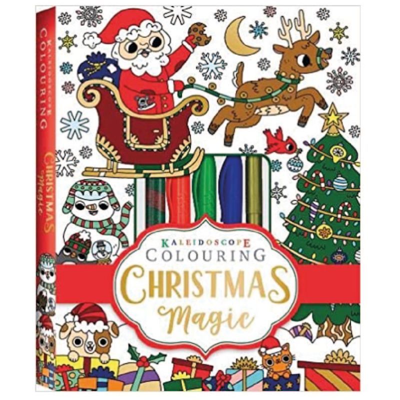 Kaleidoscope Colouring: Christmas Magic