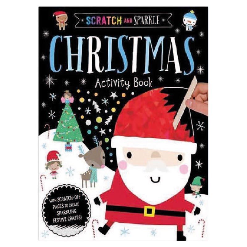 Scratch And Sparkle Christmas Activity Book