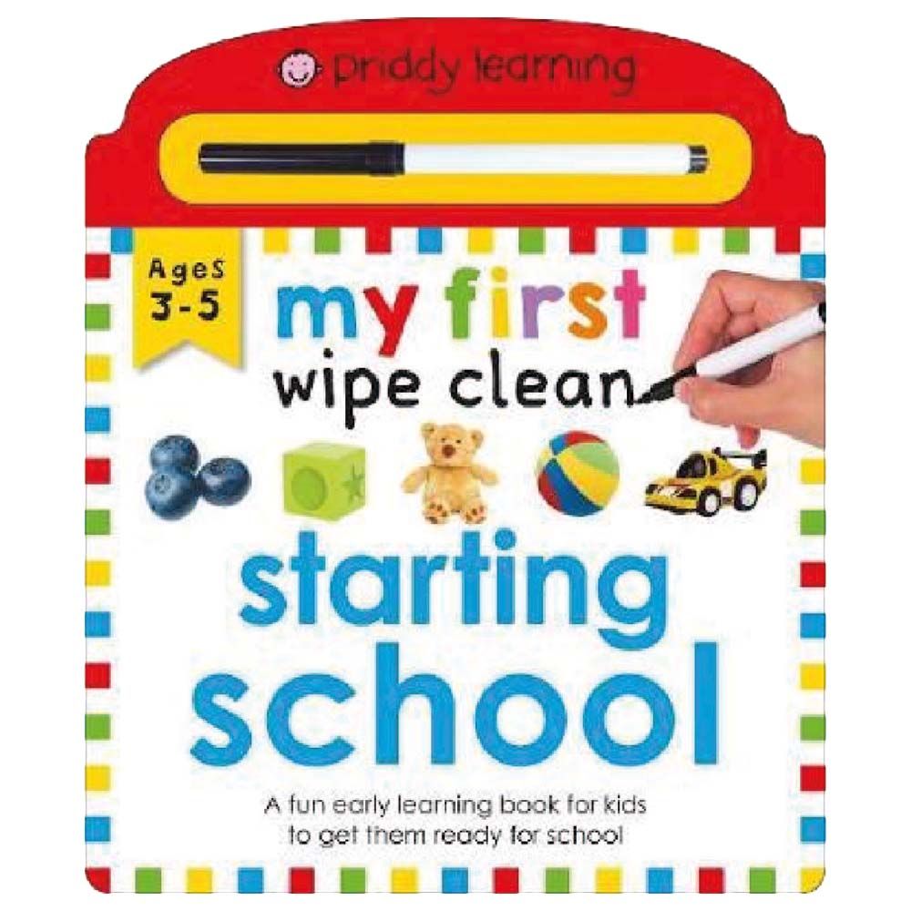 Priddy Wipe Clean: My First Starting School