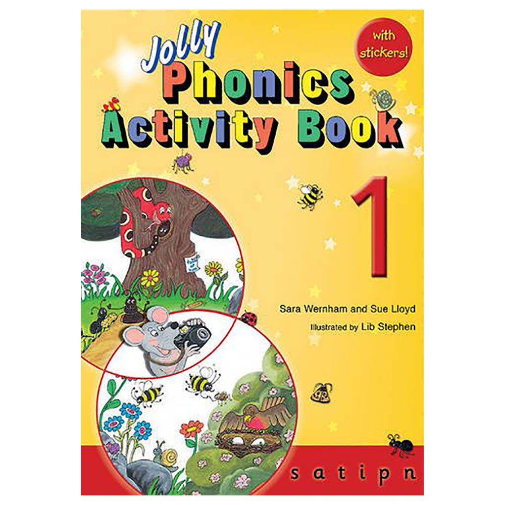 Jolly Phonics Activity Book 1: In Precursive Letters