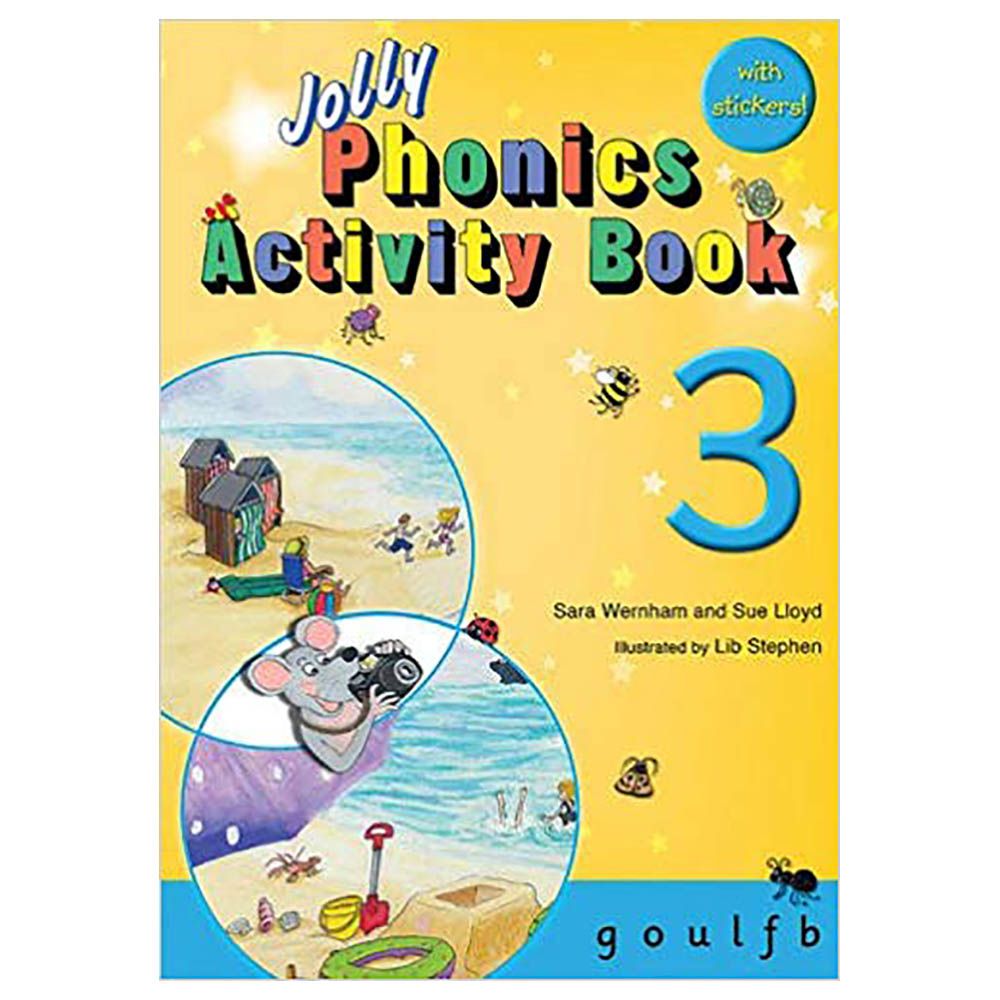 Jolly Phonics Activity Book 3: In Precursive Letters