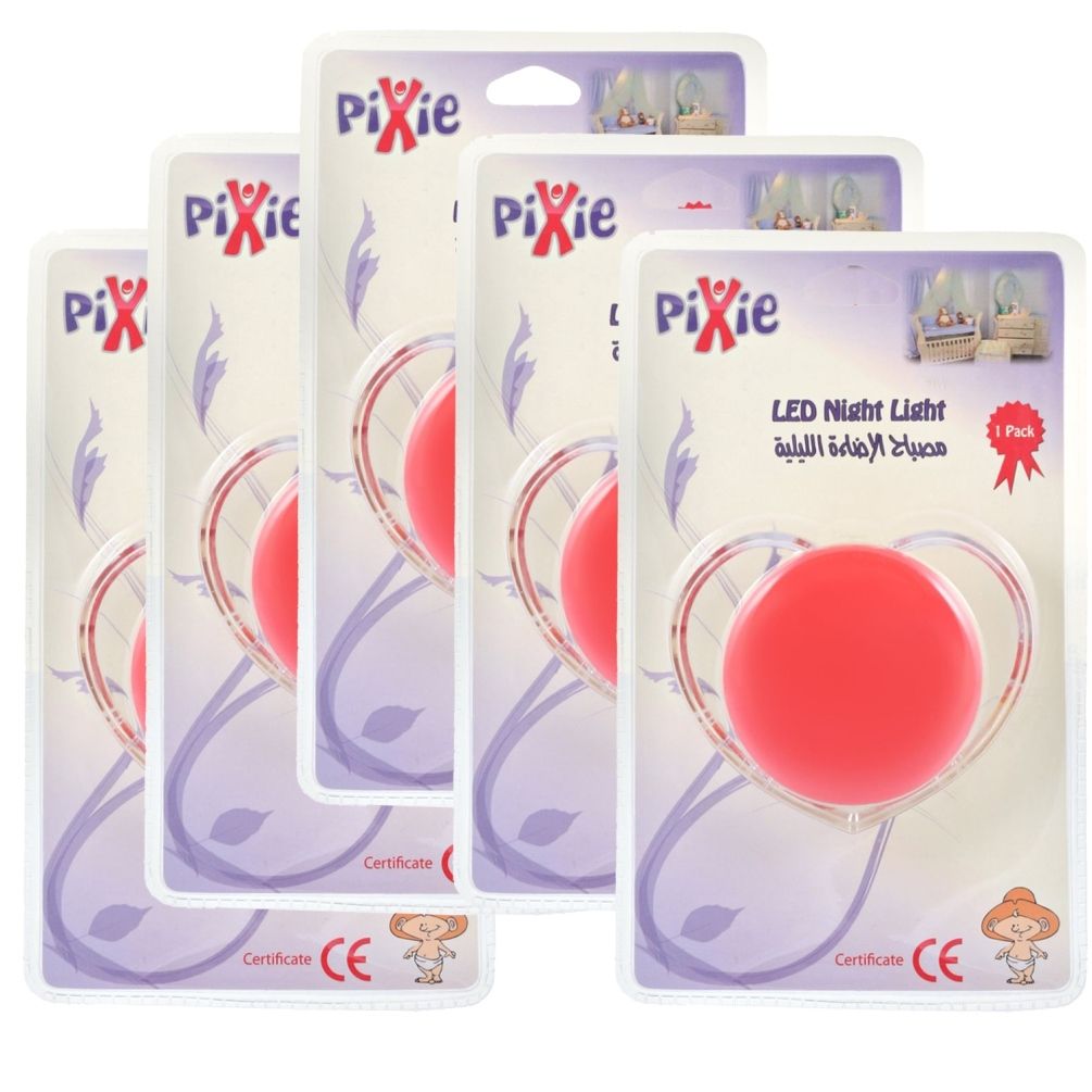 Pixie - Led Night Light Red (Pack of 5)