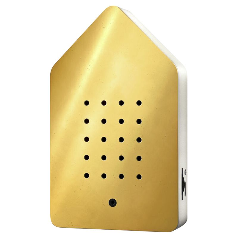 ZwitscherBox - Birdy Relaxing Sound Box - Metal Golden Brass