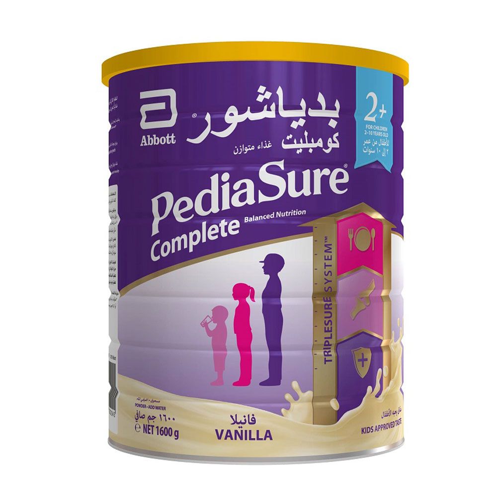 Pediasure Complete 2+ Vanilla Nutrition Supplement 1600g