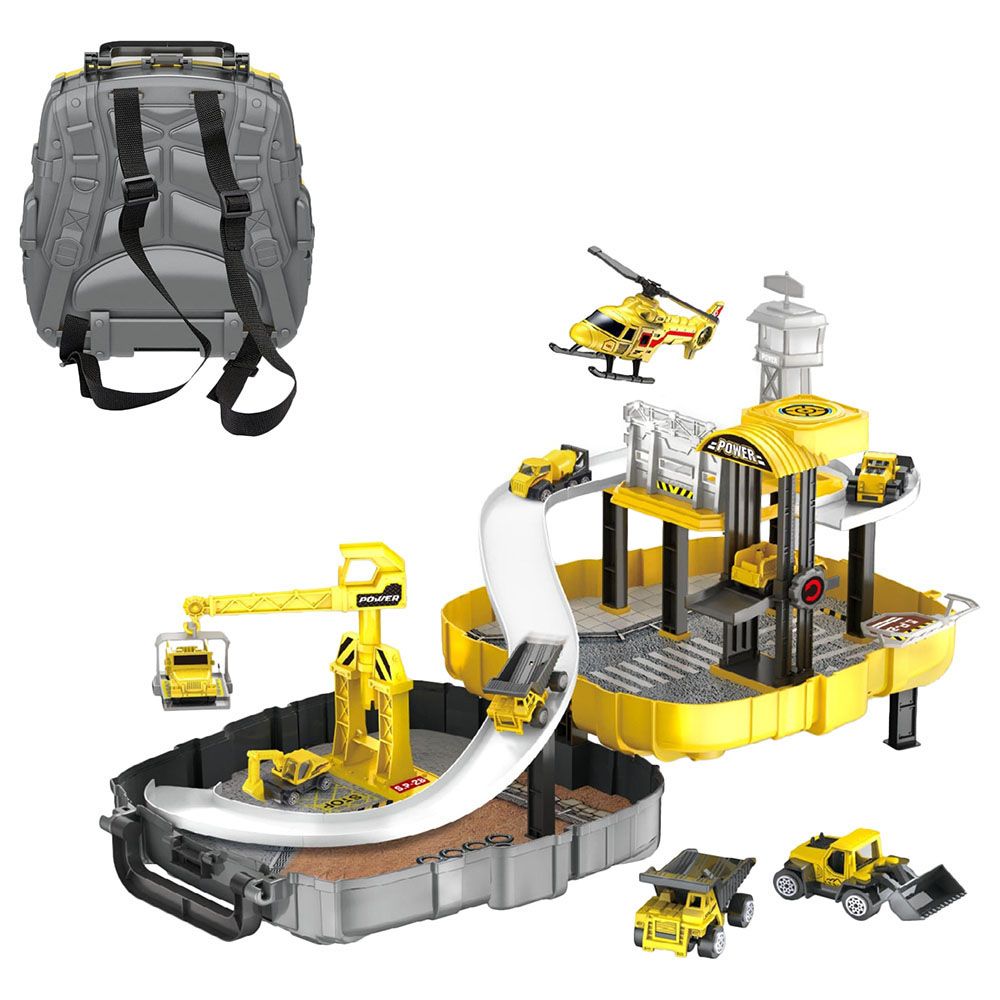 Fitto - Construction Backpack Playset - Yellow