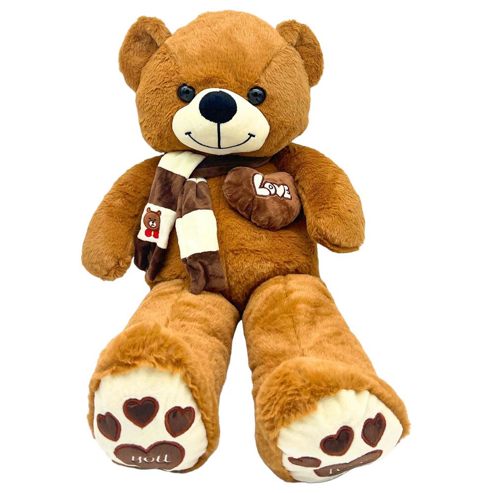 Fitto - Stuffed Animal Plush Toy - 80cm - Brown