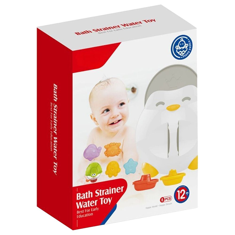 Fitto - Penguin Bath Water Toy Set - White