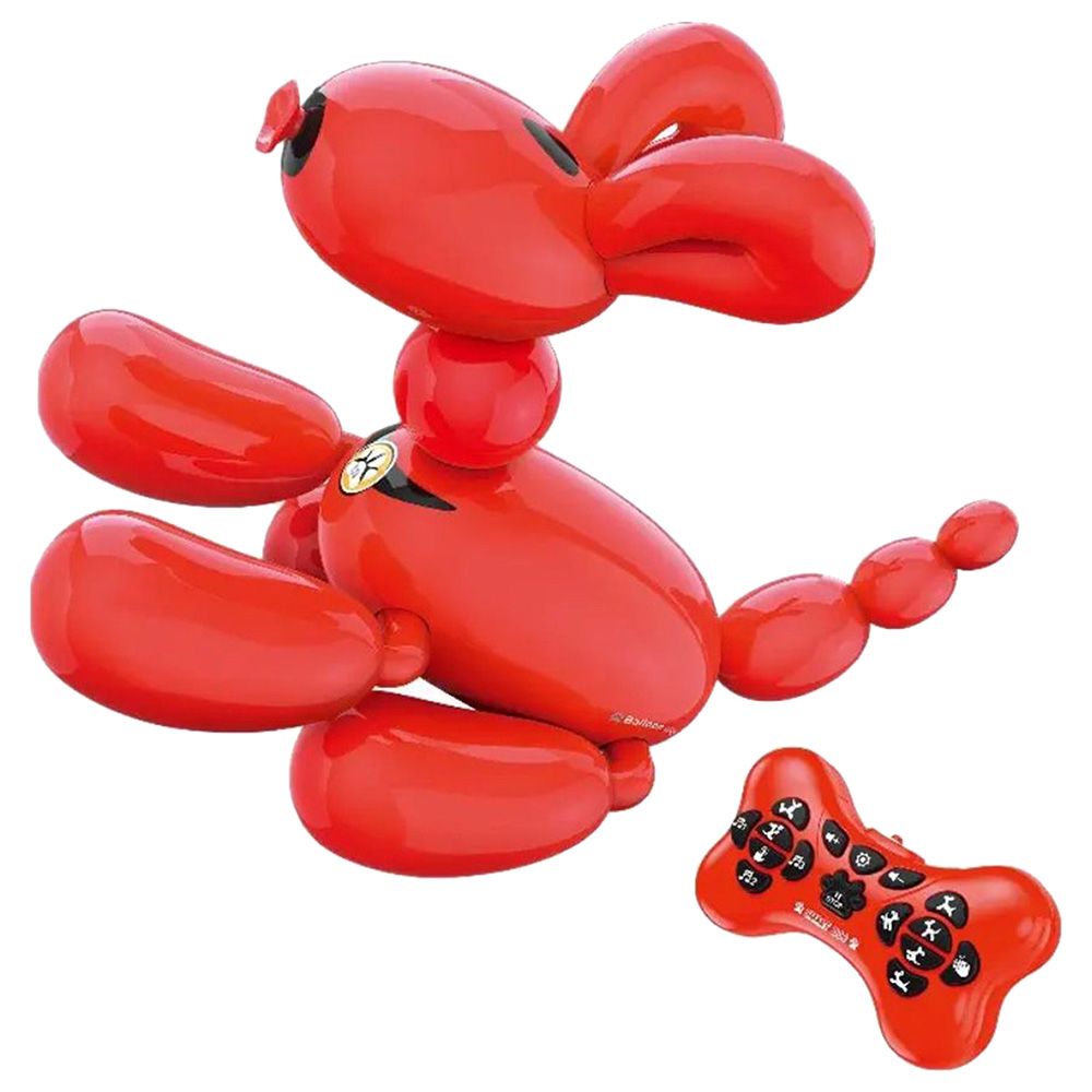 Fitto - Remote Control Stunt Robot Balloon Dog - Red