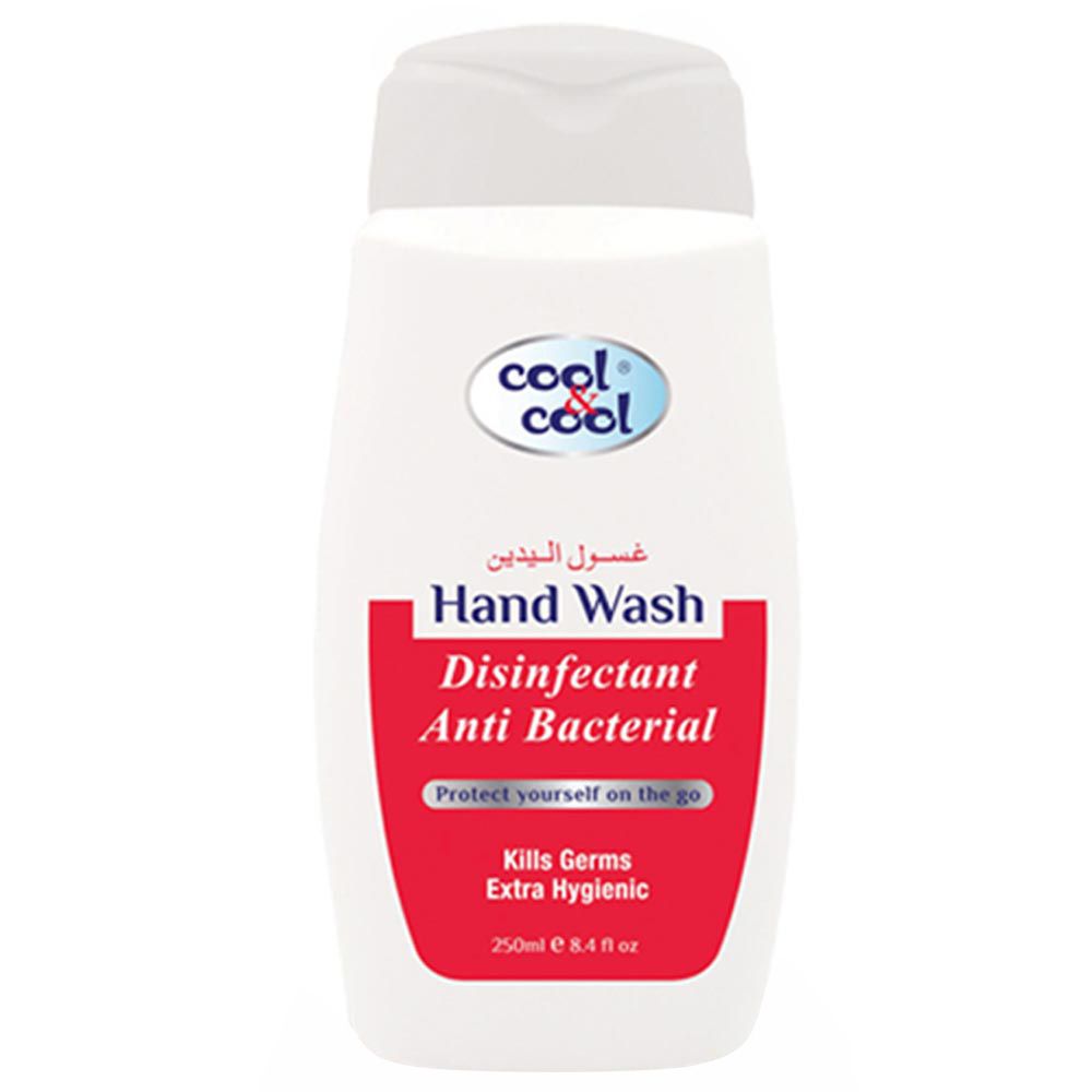 Cool & Cool Disinfectant Hand Wash 250ml - Anti-Bacterial