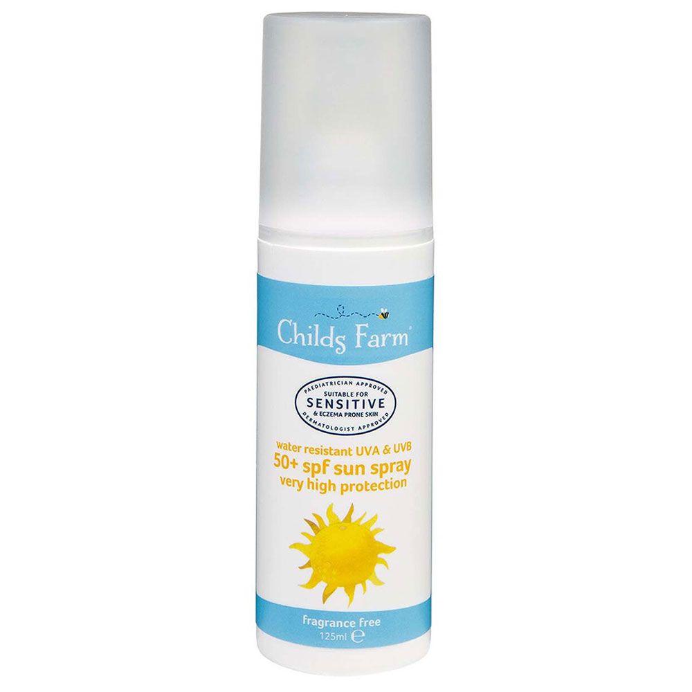 Childs Farm - Sun Spray SPF 50+ Fragrance Free 125 ml