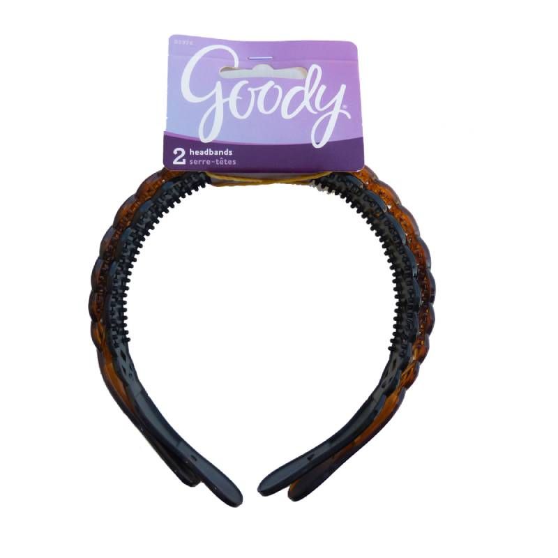 Goody - Classics Basket Weave Headbands 2ct